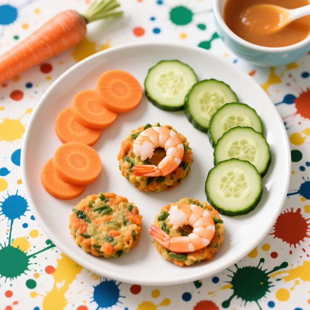 8个月以上宝宝辅食胡萝卜黄瓜虾饼怎么做：完整营养搭配与制作指南