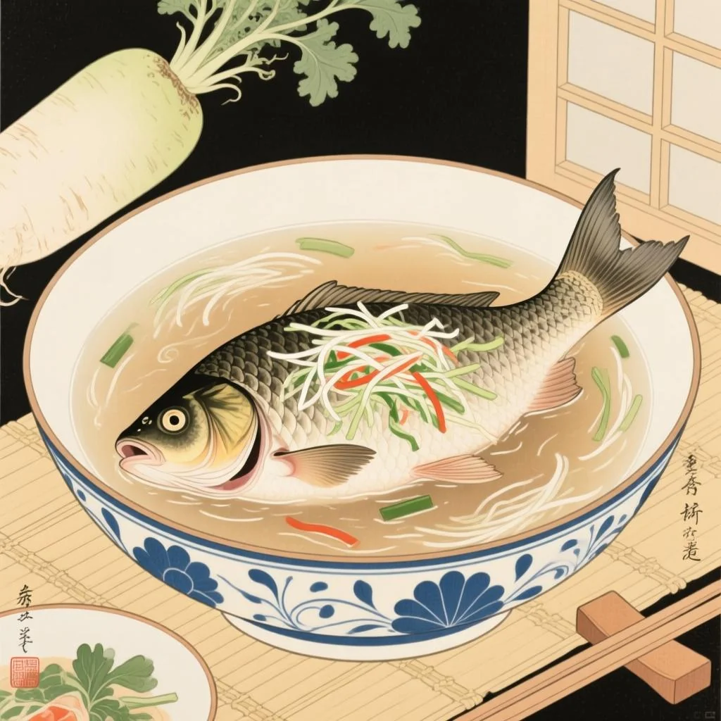 萝卜丝鲫鱼汤怎么做不腥汤白鲜甜？附6个关键判断点