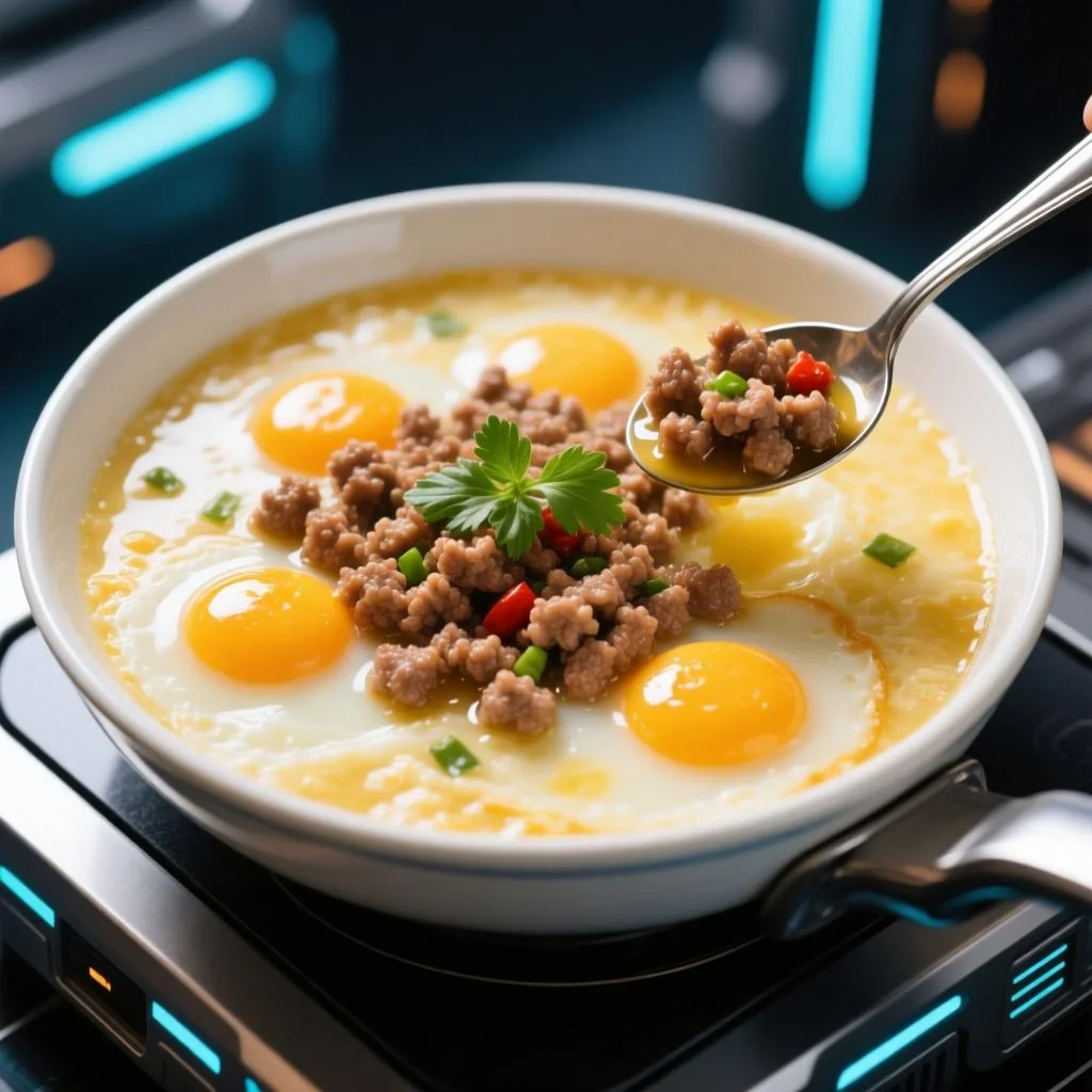 肉末鸡蛋羹做好吃的详细步骤 为什么你做出来不嫩不香