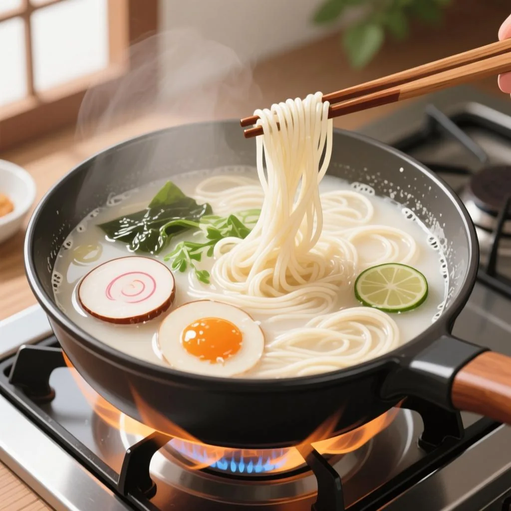 自制日式浓高汤失败原因与成功判断：如何在家熬出奶白色拉面汤底