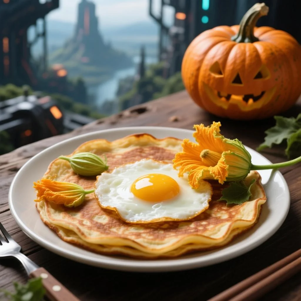 南瓜花鸡蛋煎饼的功效与做法：吃对了才真的有营养