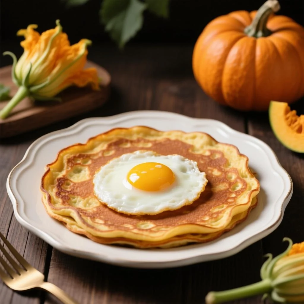 南瓜花鸡蛋煎饼的功效与做法：吃对了才真的有营养