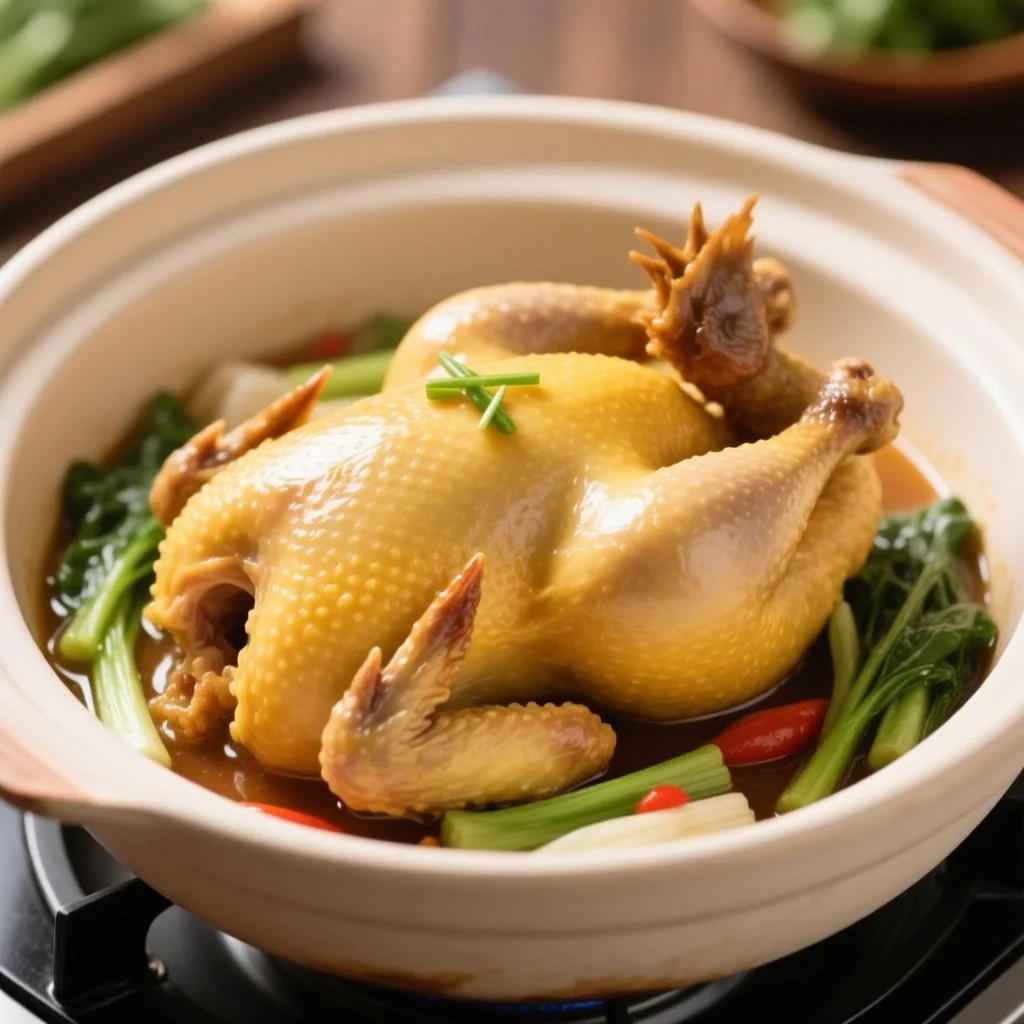 母亲节做什么菜好吃又简单？30分钟焖整鸡做法，懒人也能轻松搞定