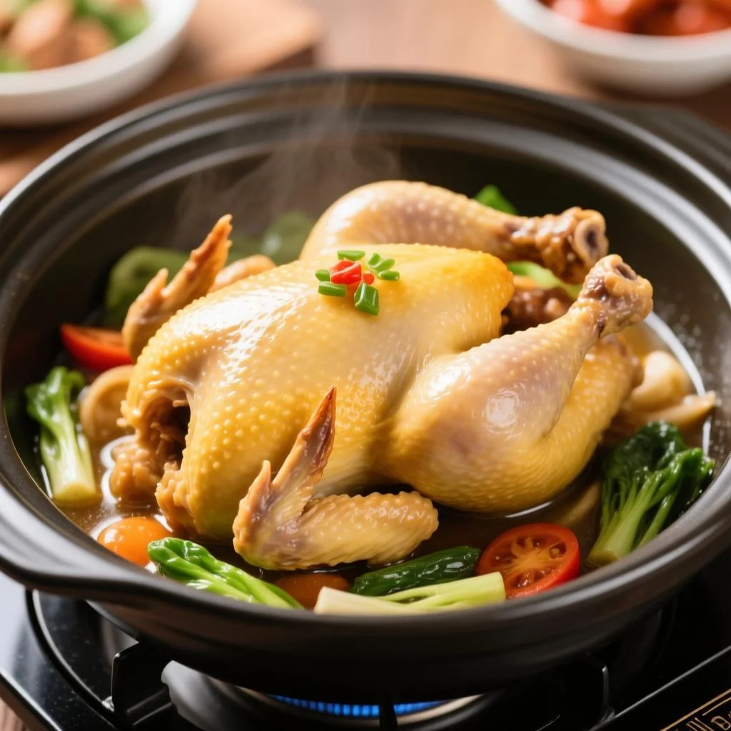 母亲节做什么菜好吃又简单？30分钟焖整鸡做法，懒人也能轻松搞定