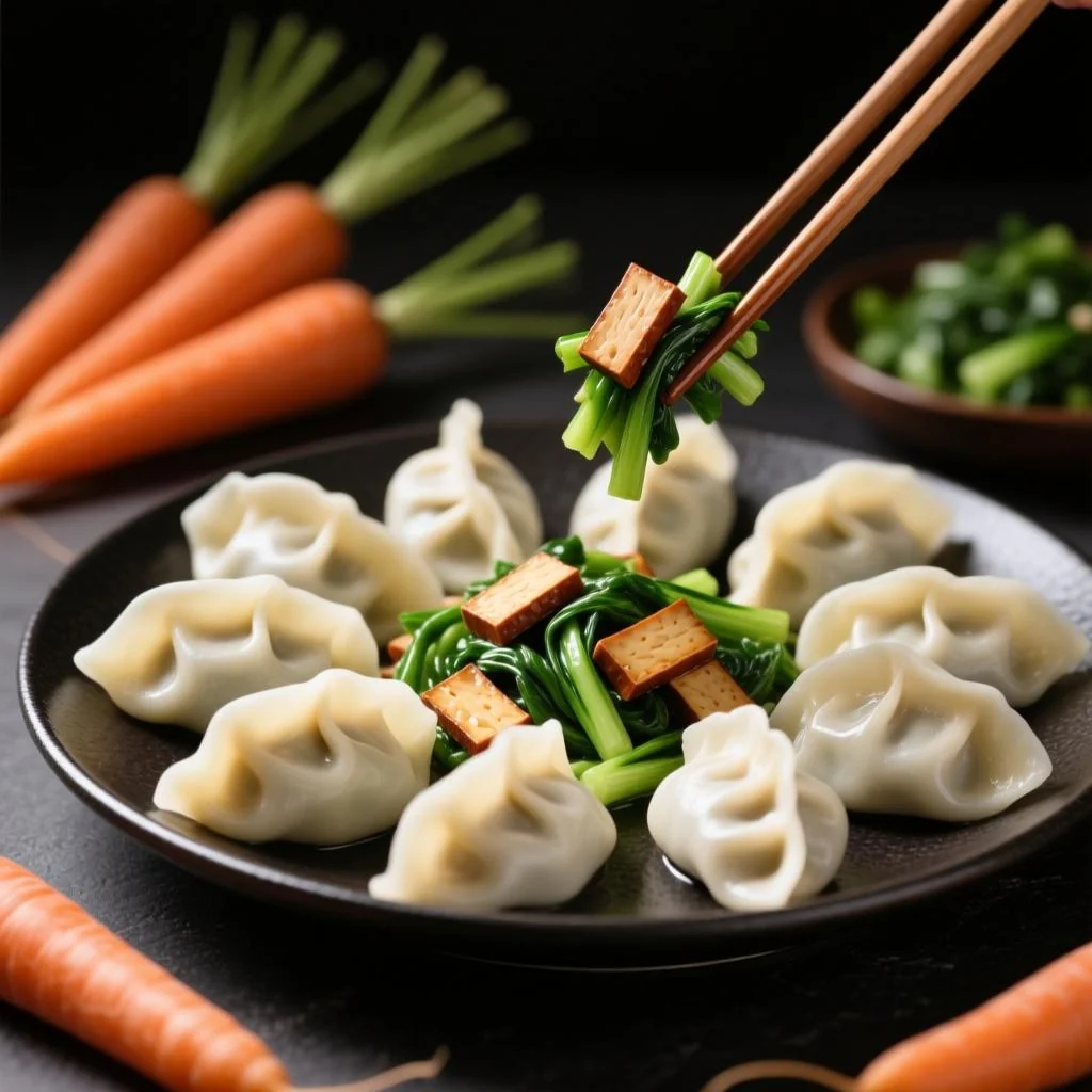 胡萝卜豆干青菜素饺怎么做才好吃不散？2026年最新实操做法