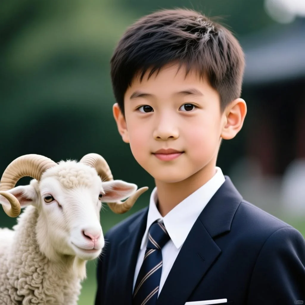 2003年属羊未时出生男孩命运全面解析：性格、事业、婚姻与真实案例