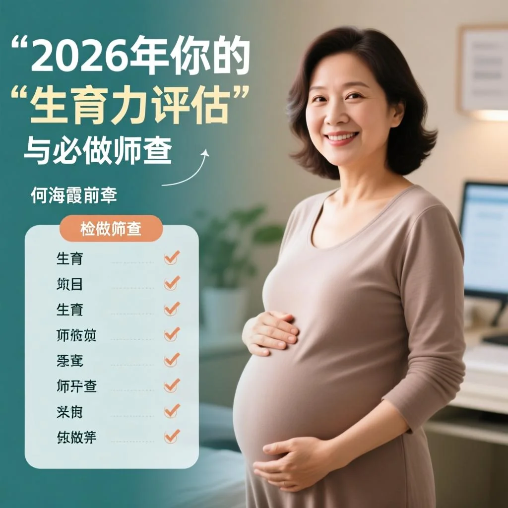 40岁备孕检查项目清单：2026年你的“生育力评估”与必做筛查