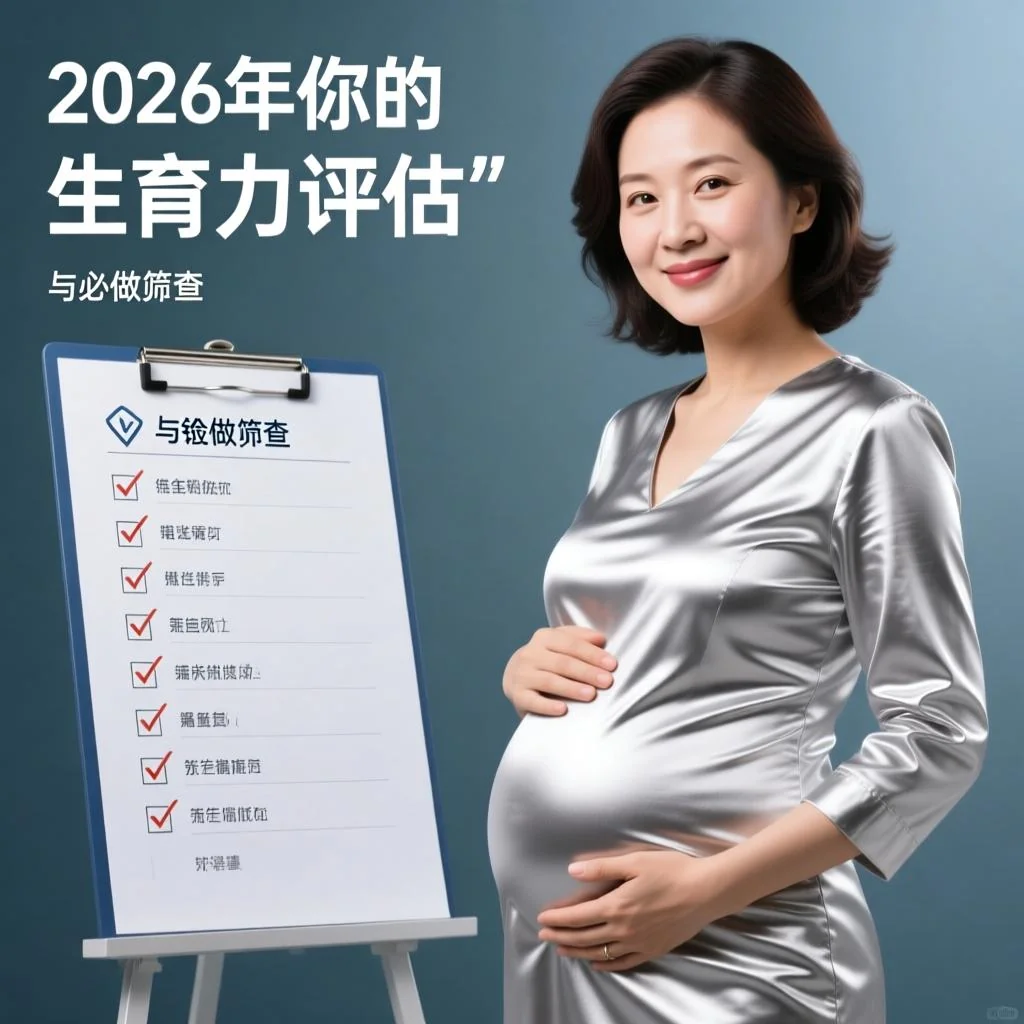 40岁备孕检查项目清单：2026年你的“生育力评估”与必做筛查