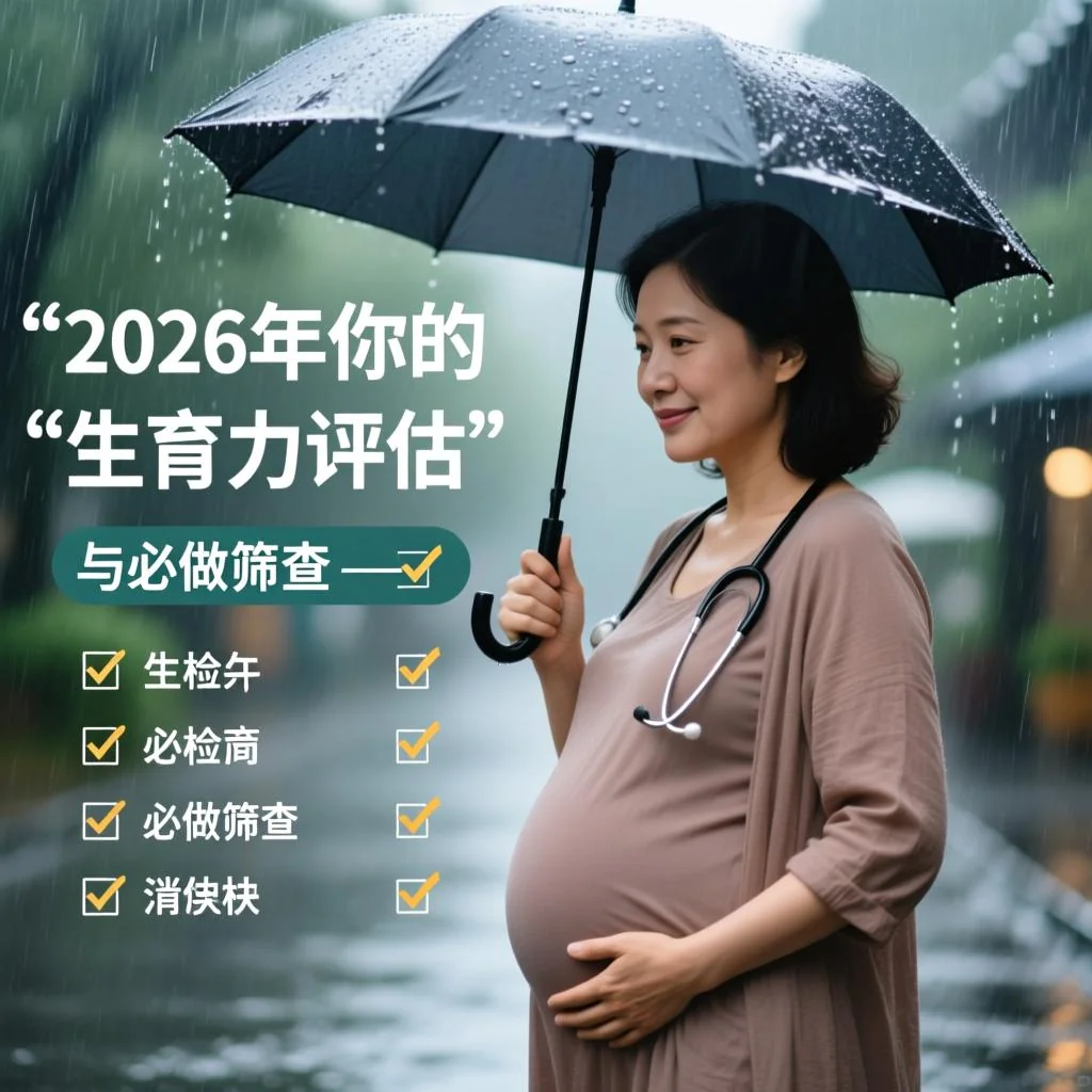 40岁备孕检查项目清单：2026年你的“生育力评估”与必做筛查