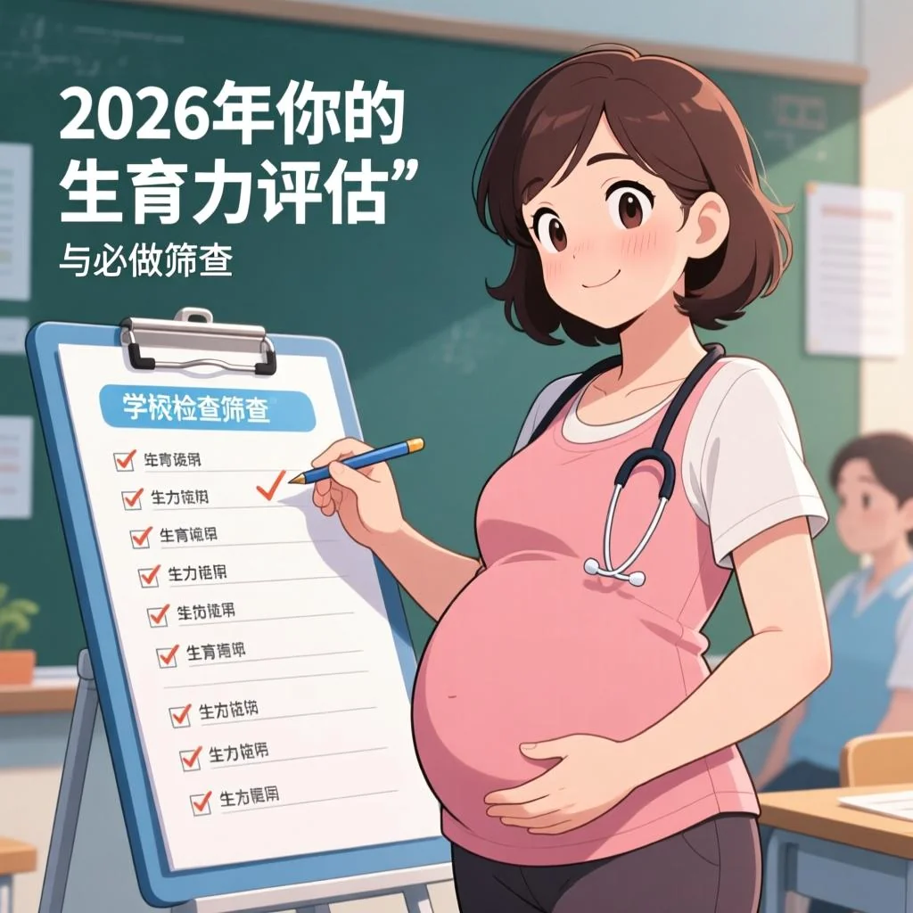 40岁备孕检查项目清单：2026年你的“生育力评估”与必做筛查