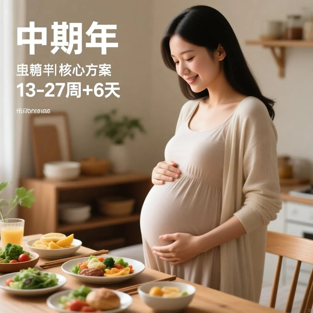 26周孕妇吃什么对胎儿好？孕中期饮食核心方案（13-27周+6天）