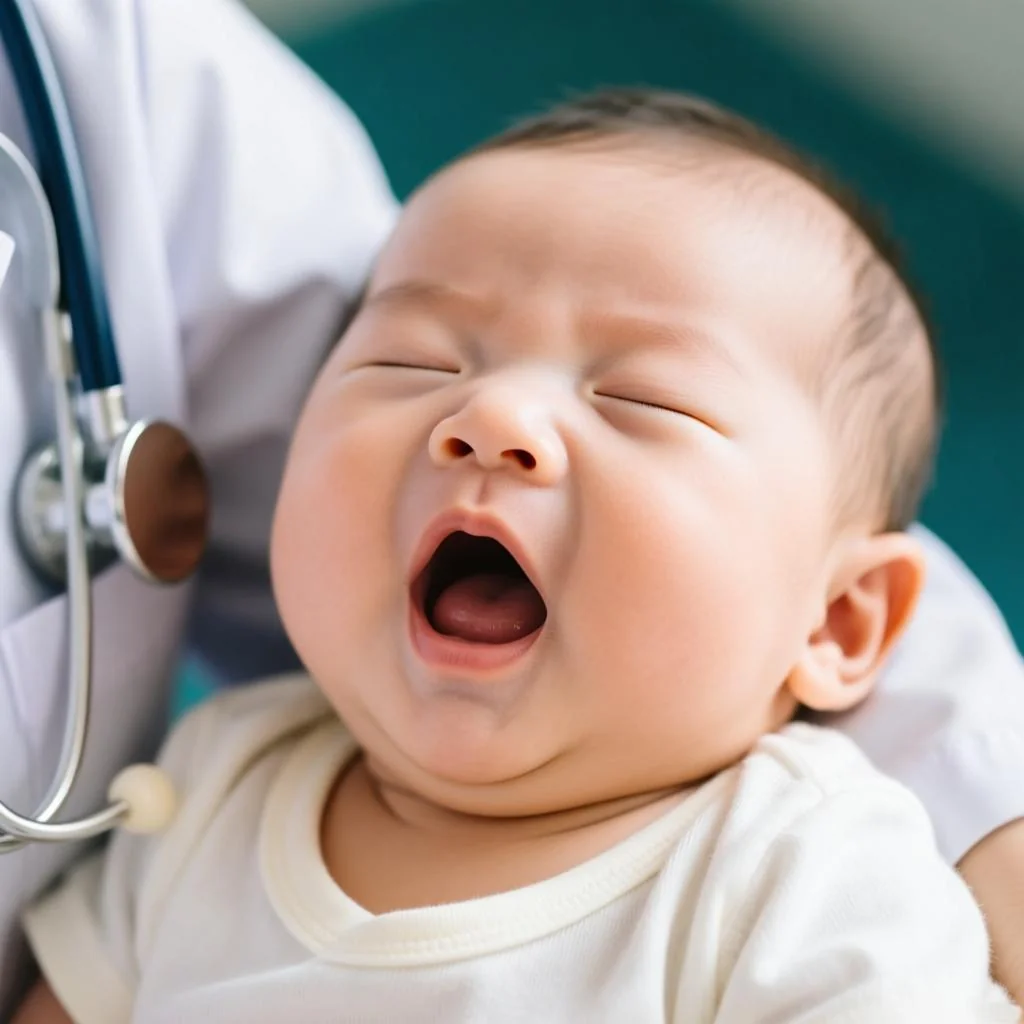 8个月婴儿打呼噜是什么原因引起的：医生教你分清喉软骨发育与腺样体问题