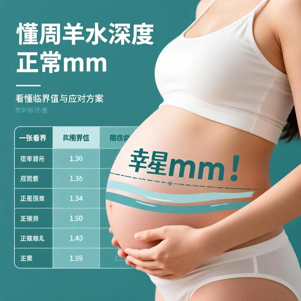 25周羊水深度正常范围是多少mm？一张表看懂临界值与应对方案