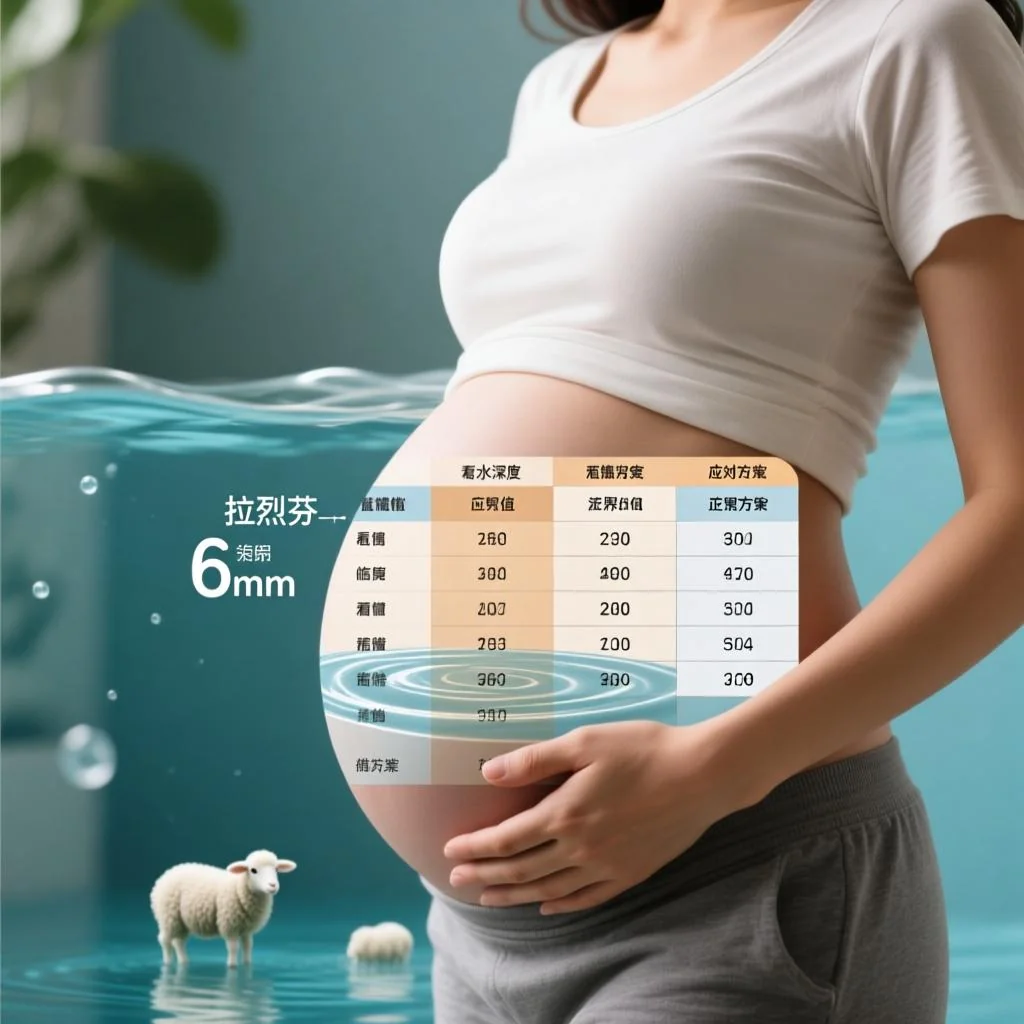 25周羊水深度正常范围是多少mm？一张表看懂临界值与应对方案