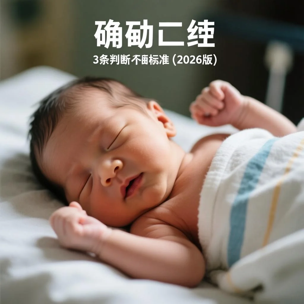 22天新生儿缺钙的5个确切表现与3条判断标准（2026版）