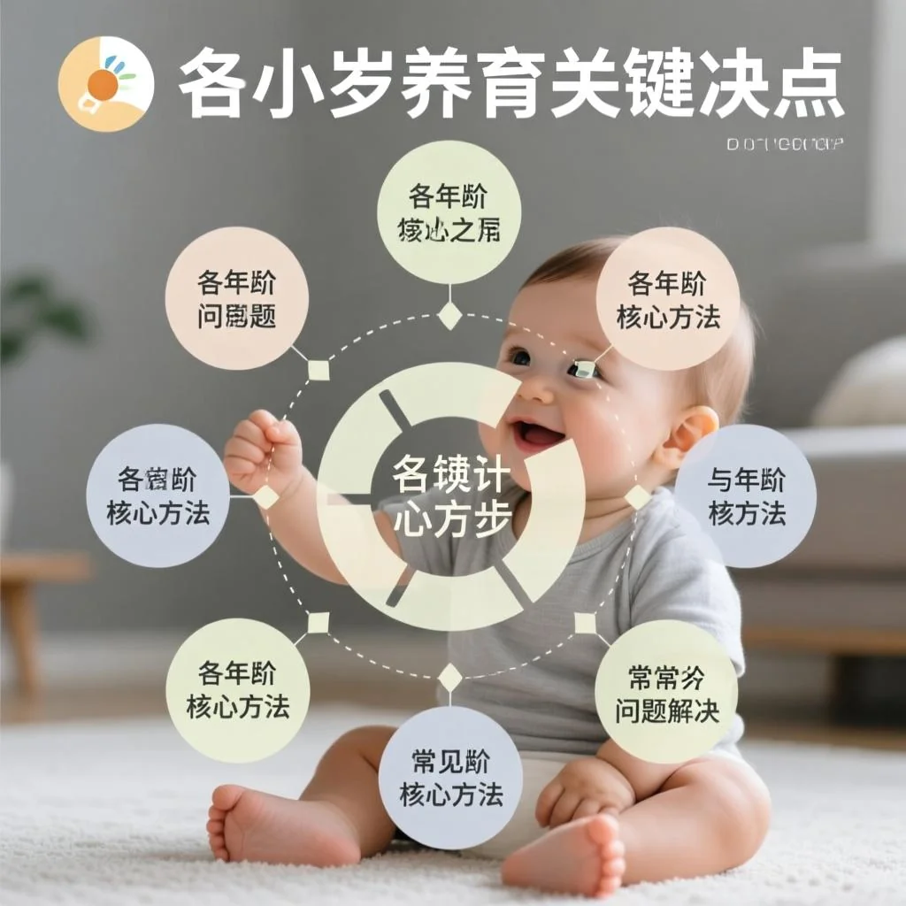 0~6岁幼儿养育关键要点：各年龄段核心方法与常见问题解决