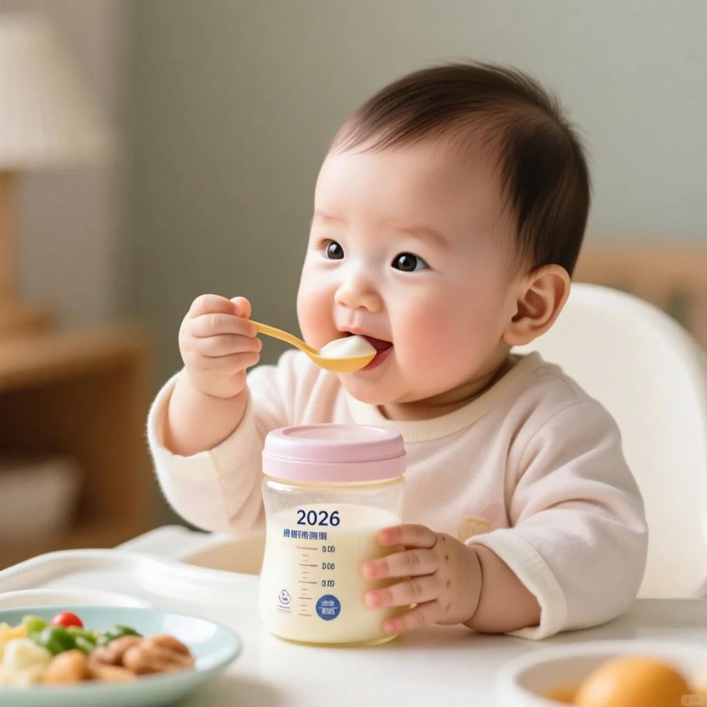 七个月宝宝一天吃多少奶粉正常：2026年辅食期喂养量对照与判断标准
