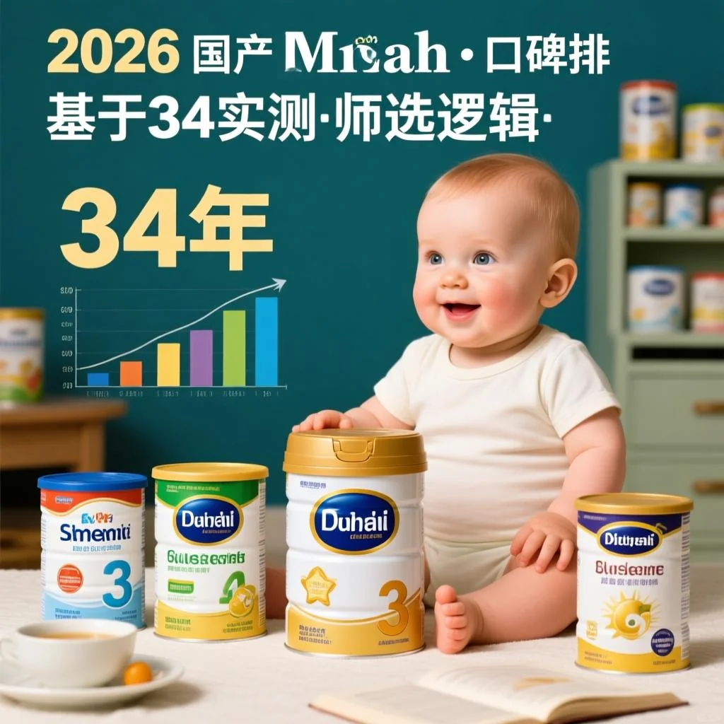 2026年国产婴幼儿奶粉口碑排行：基于34年实测数据的品牌筛选逻辑
