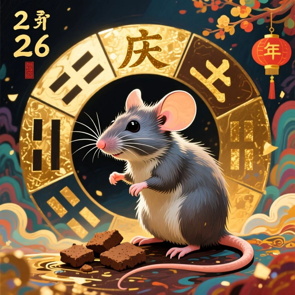 2026年属鼠是金命还是土命？庚子年生人五行命理全面解读