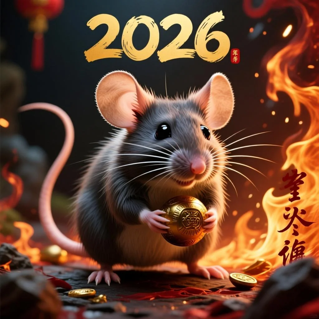 属鼠人2026年全年运势详解：冲太岁是真凶还是假祸？