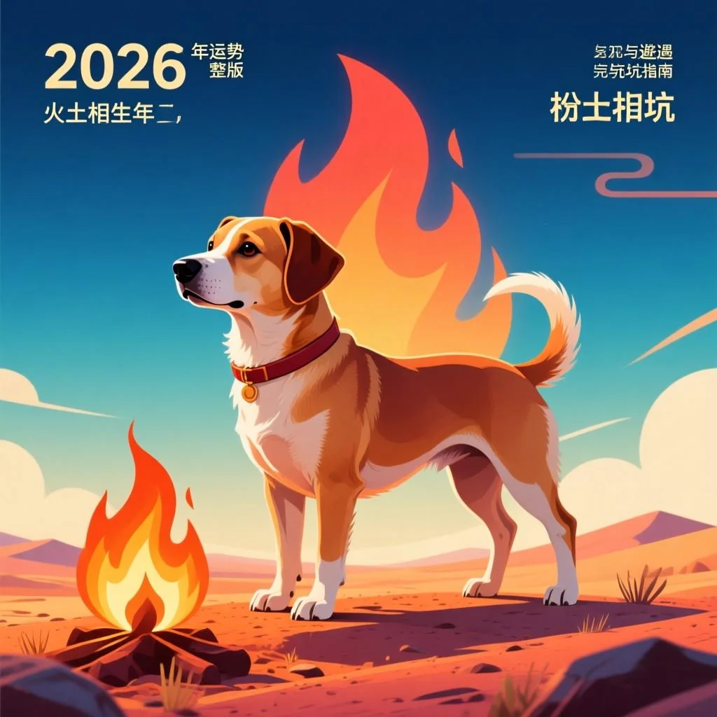 属狗2026年运势完整版：火土相生年份的机遇与避坑指南