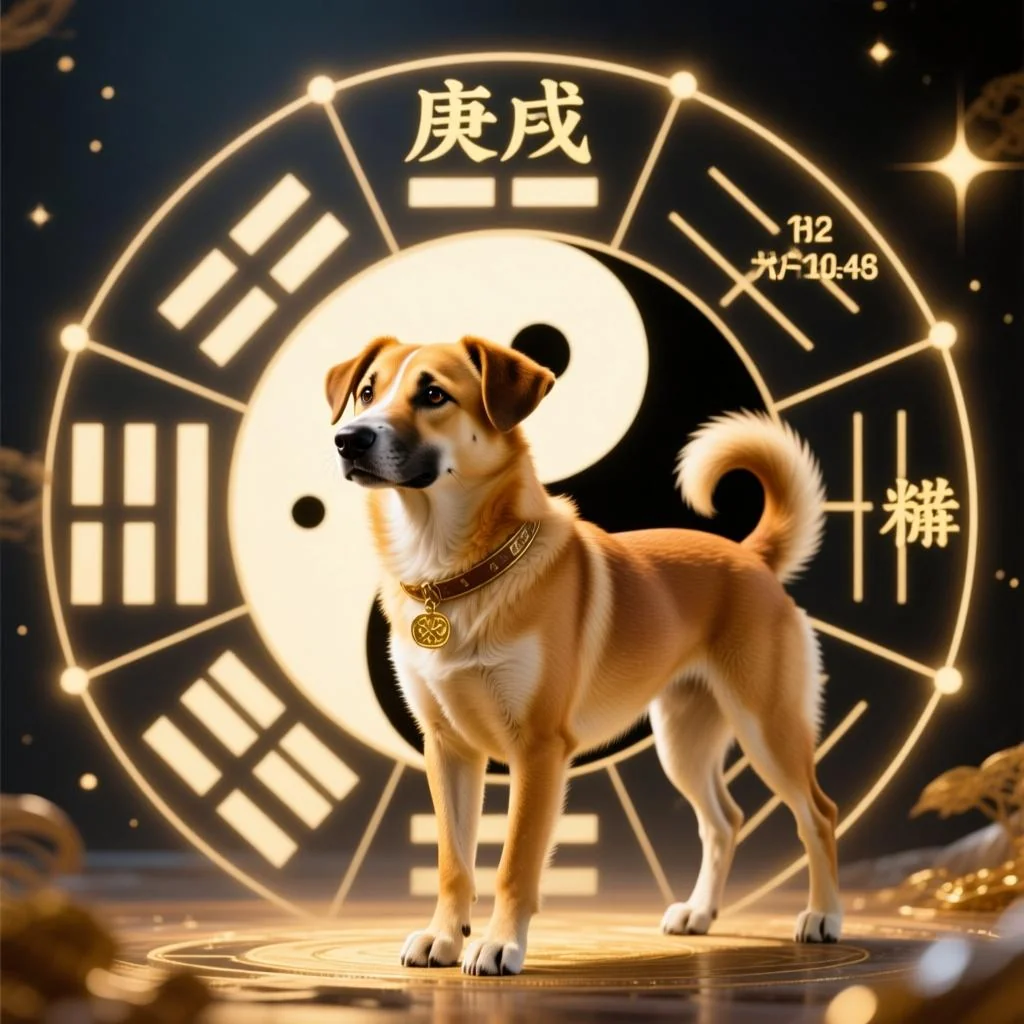 1970年属狗人的一生命运：庚戌金狗的五行解码与运势周期