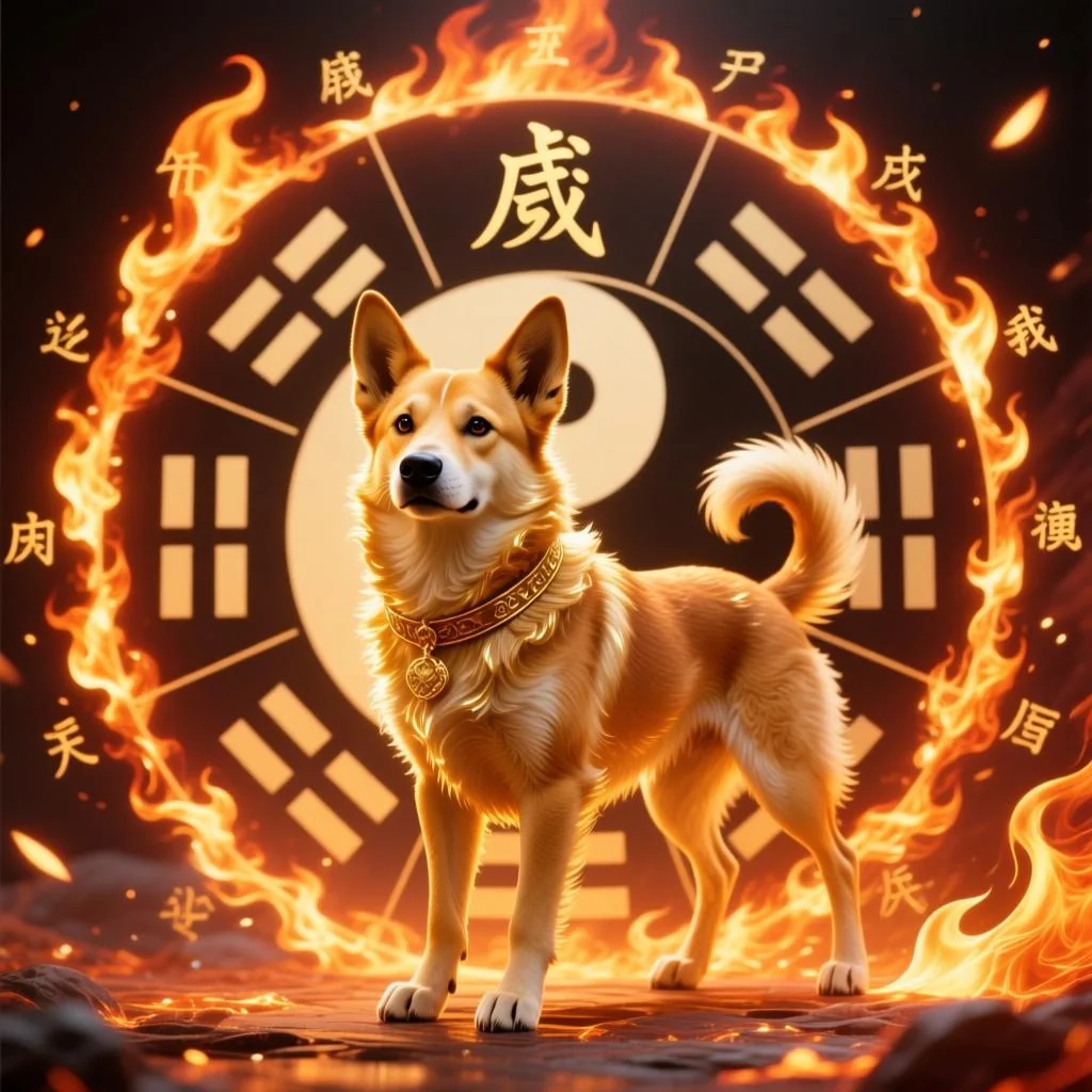 1970年属狗人的一生命运：庚戌金狗的五行解码与运势周期