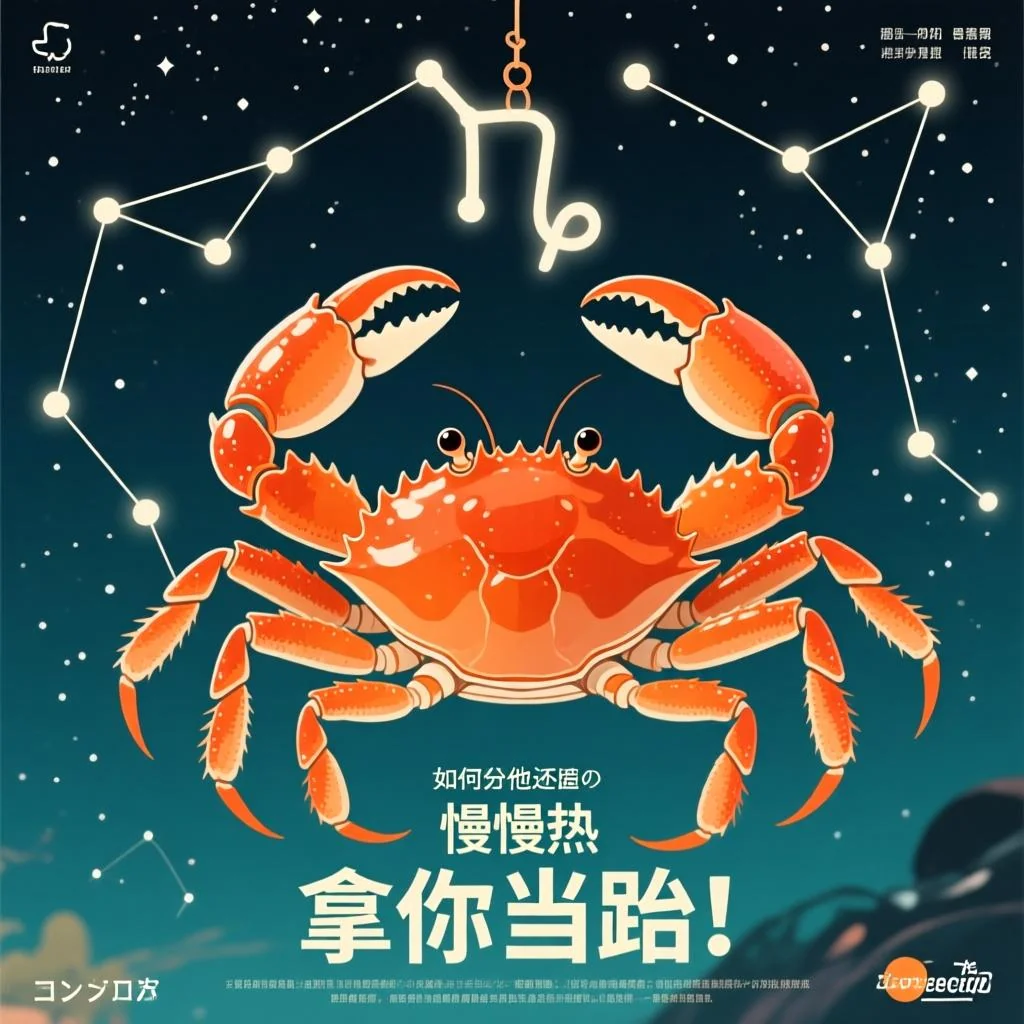 巨蟹座吊着你的表现：如何区分他是慢热还是拿你当备胎