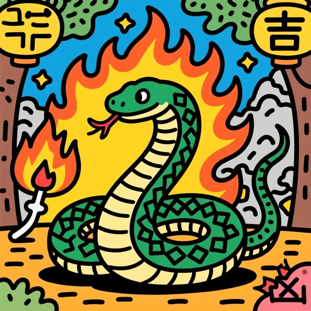 2026年属蛇人的全年运势详解：巳午半会火局是吉是凶？