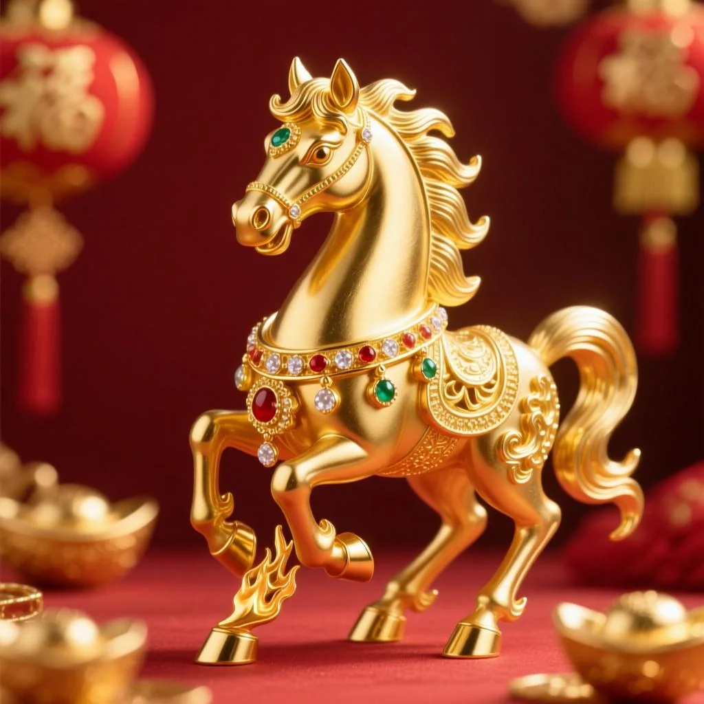 1990属马佩戴金好不好：本命年火旺之年黄金饰品的3个判断标准