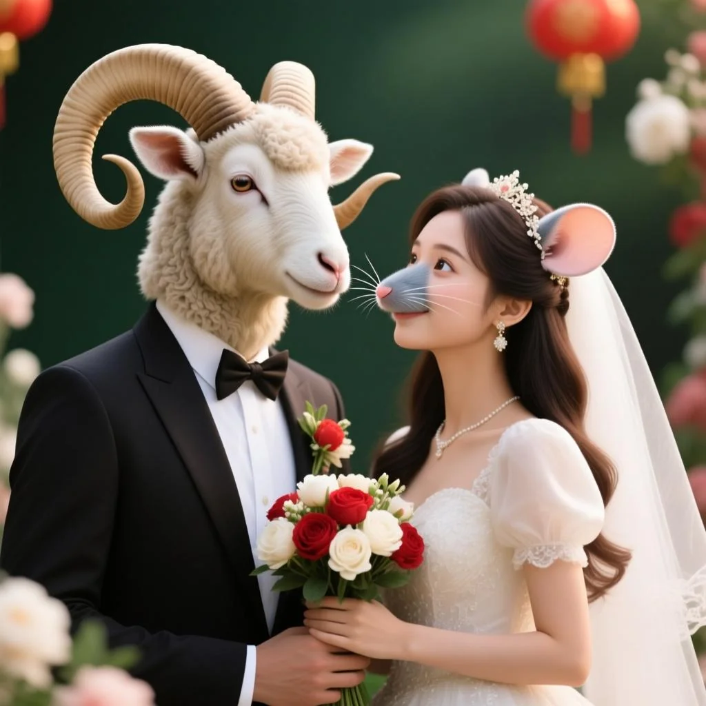 属羊男与属鼠女的婚姻怎么样？2026年真实婚配分析