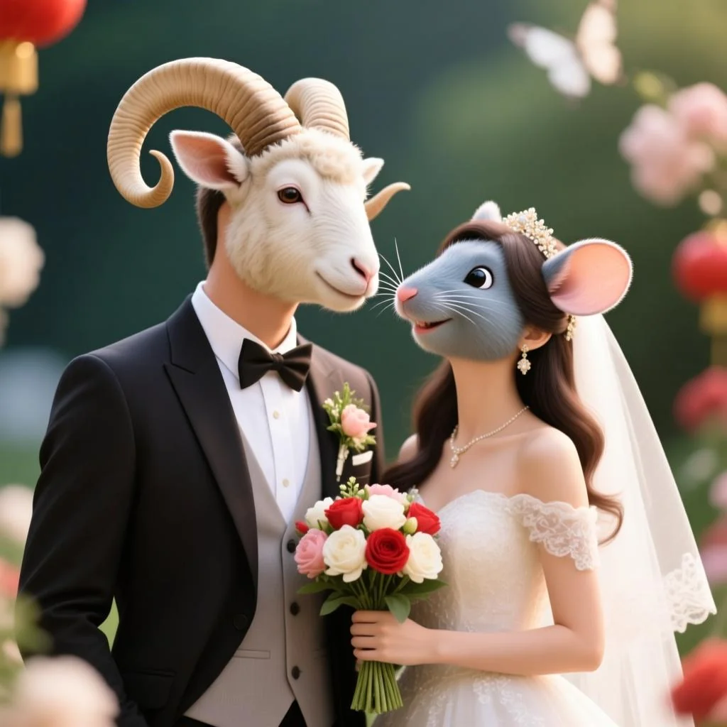 属羊男与属鼠女的婚姻怎么样？2026年真实婚配分析