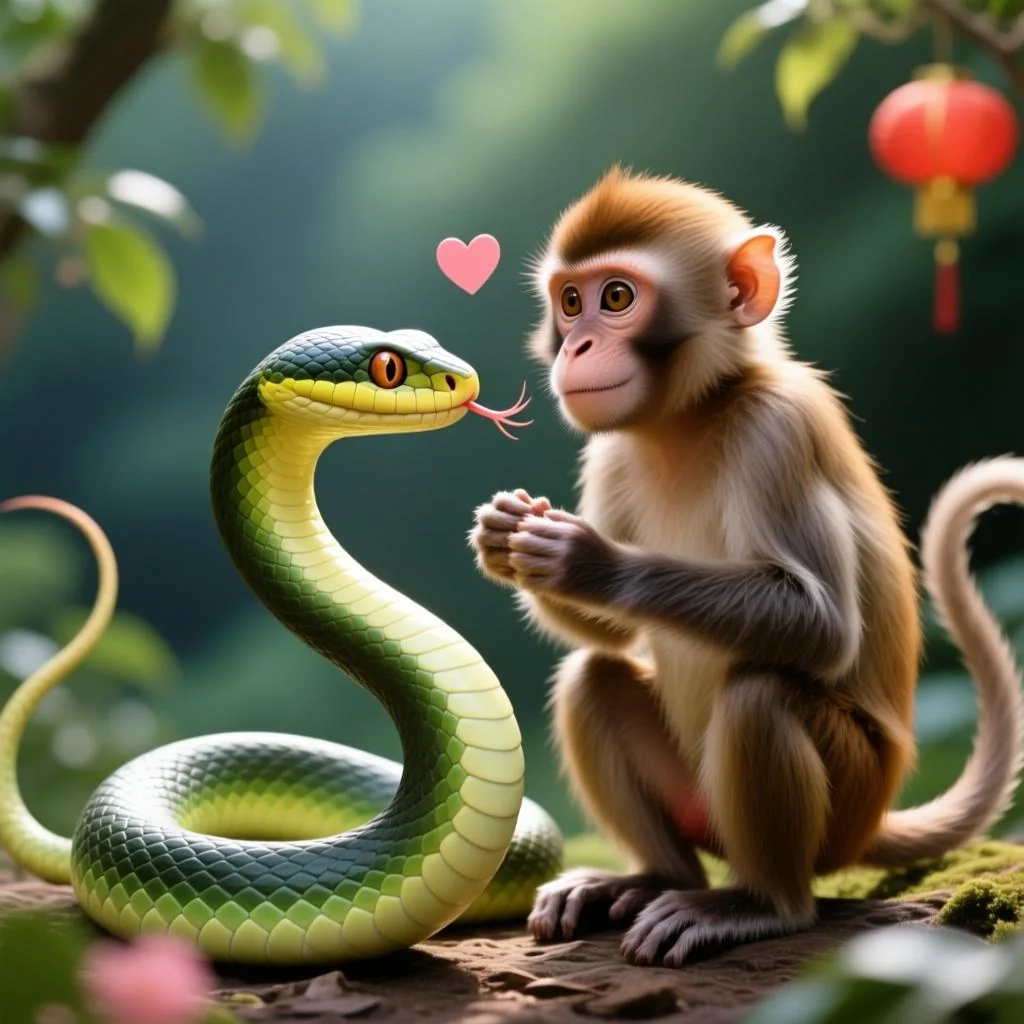 女属蛇跟男属猴的姻缘到底怎么样？2026年真实配对结论