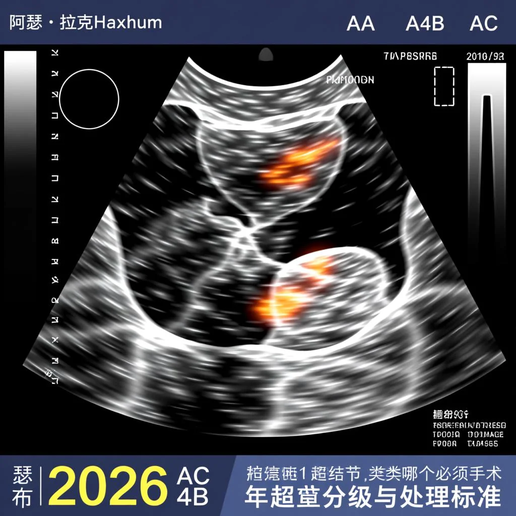 甲状腺4A、4B、4C类结节哪个必须手术？2026年超声分级与处理标准