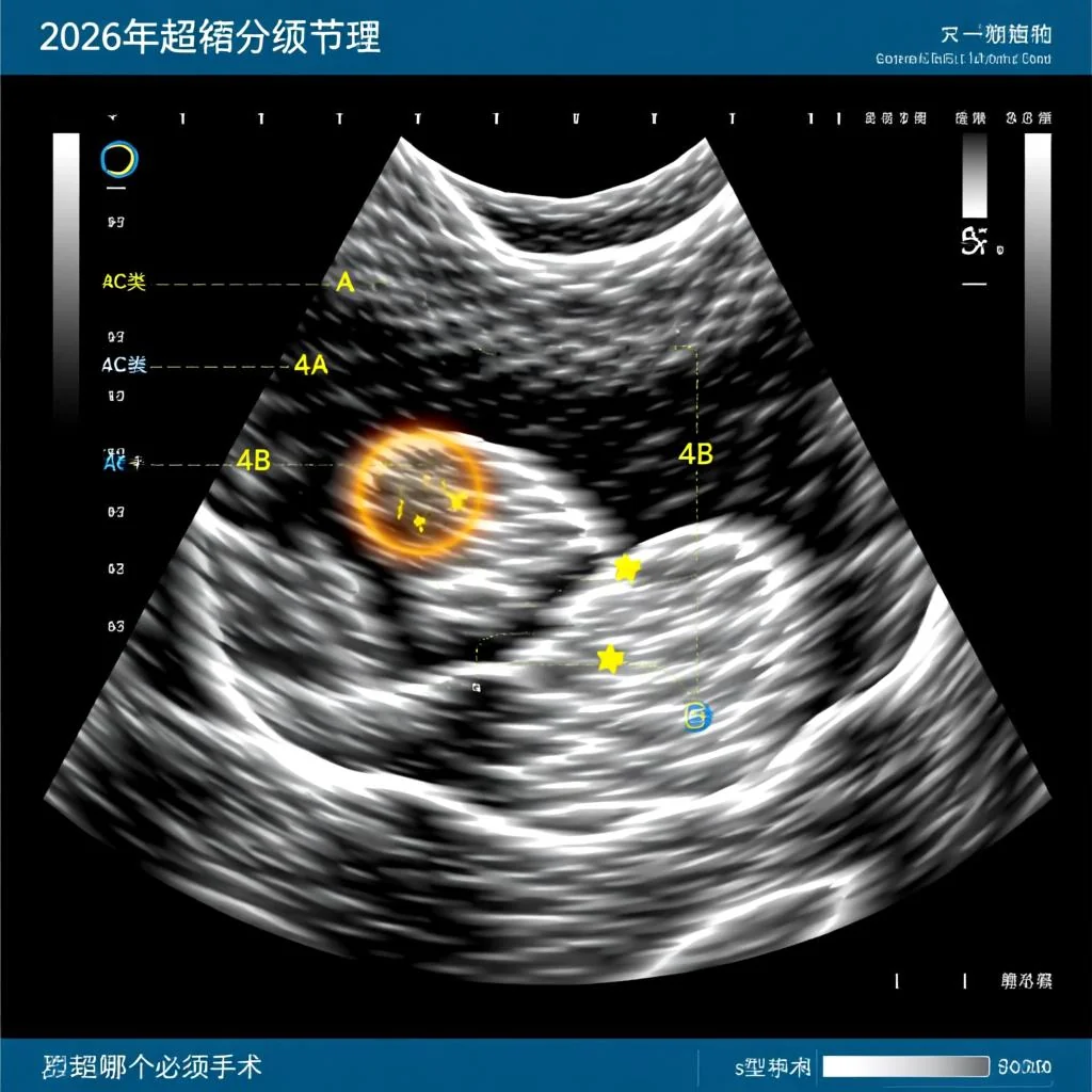 甲状腺4A、4B、4C类结节哪个必须手术？2026年超声分级与处理标准
