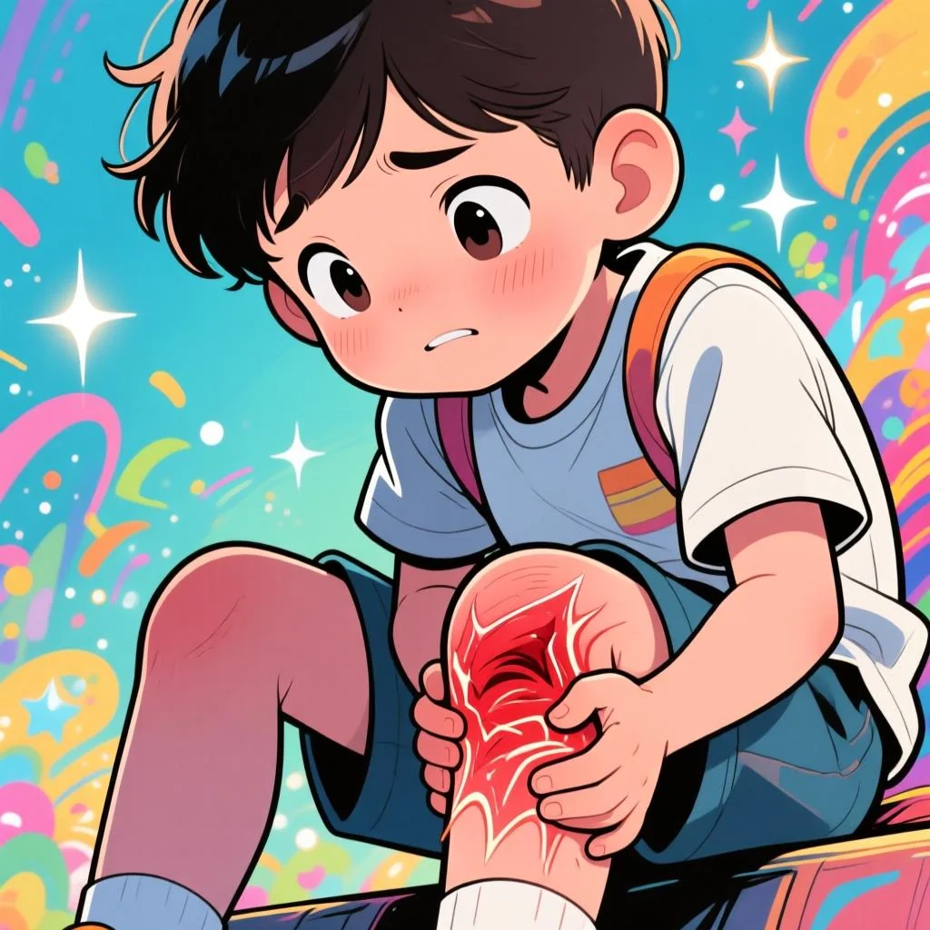 10岁小朋友膝盖痛是怎么回事：家长必须掌握的6步判断法与就医红线