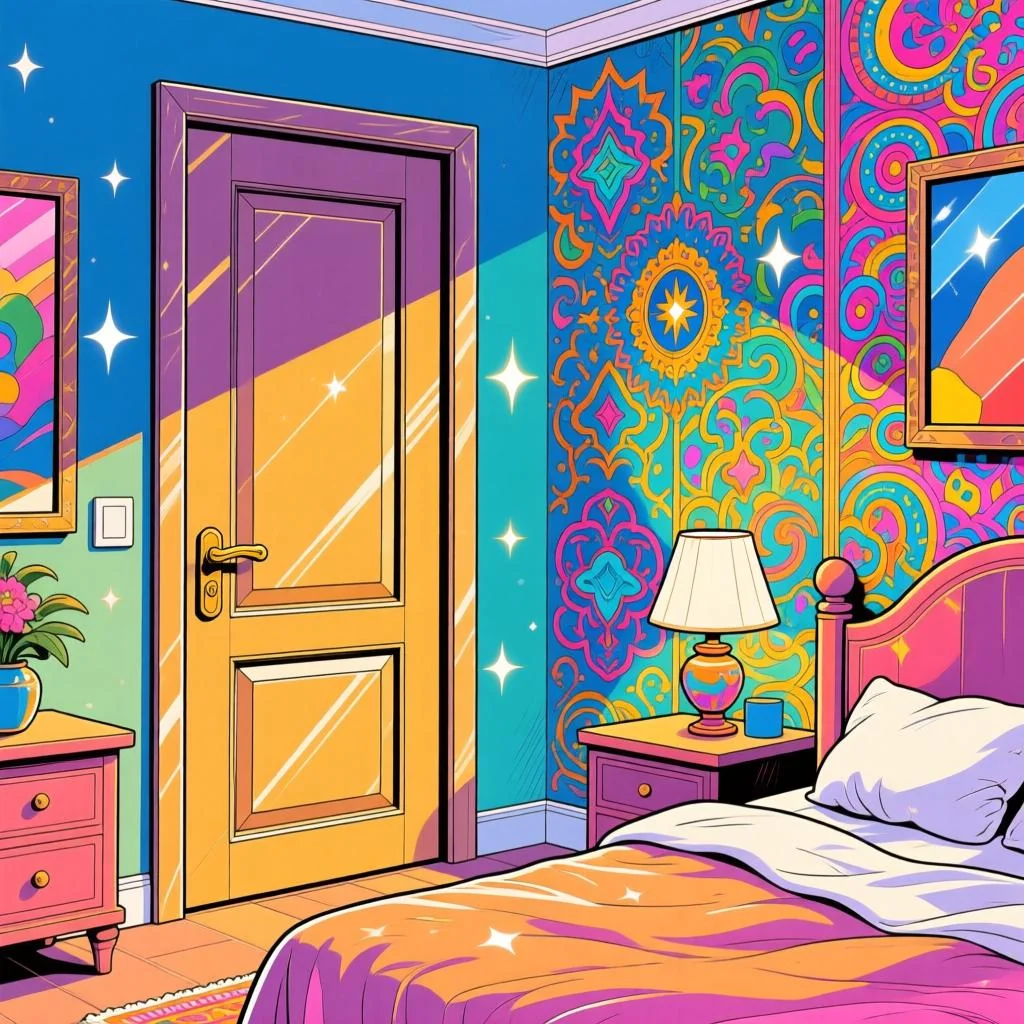 卧室门对大门风水好不好？2026年16字真言与3步破解法