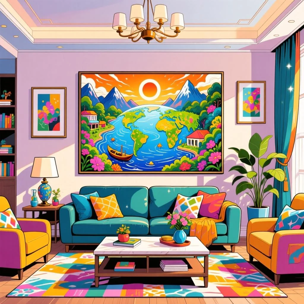 2026年客厅挂什么画风水好？真懂的人只看这3个核心标准