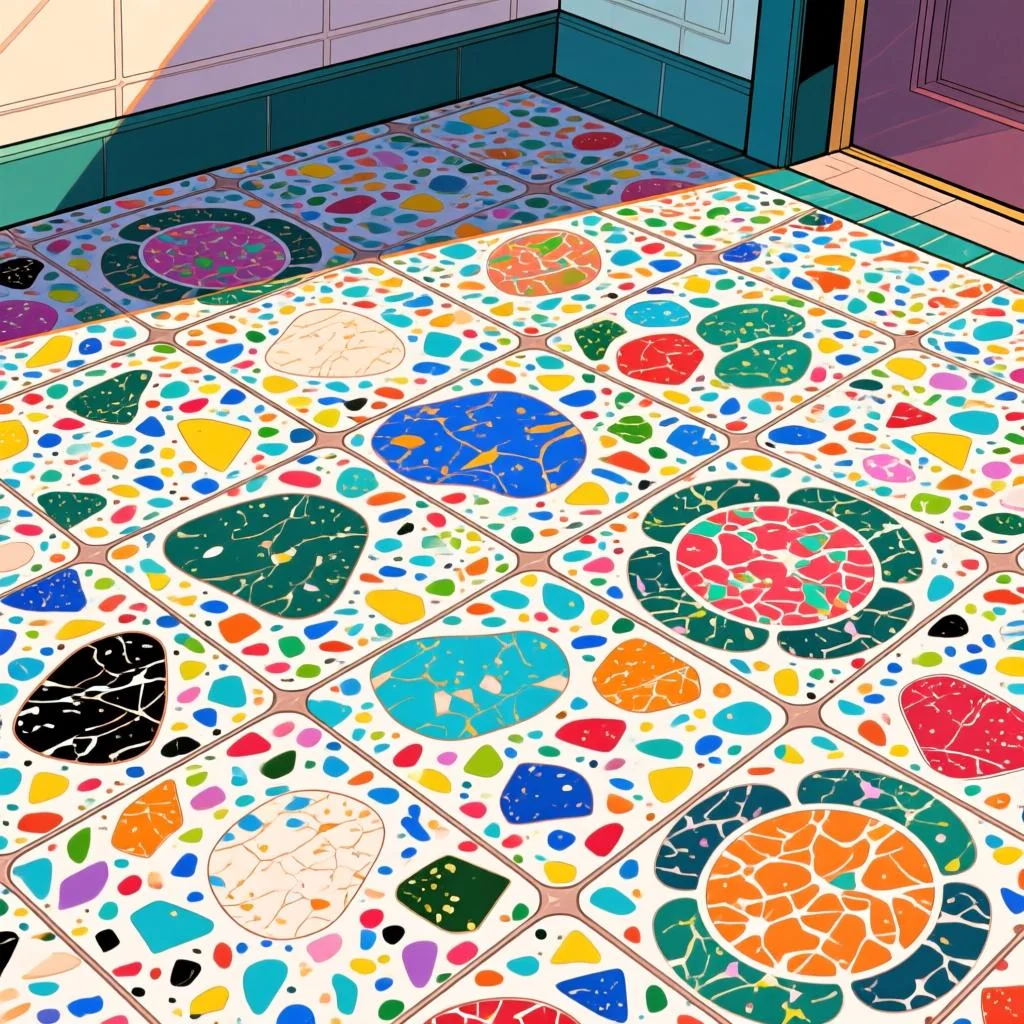 地面装修水磨石：2026年选现浇还是预制砖？7步判断法避免空鼓开裂