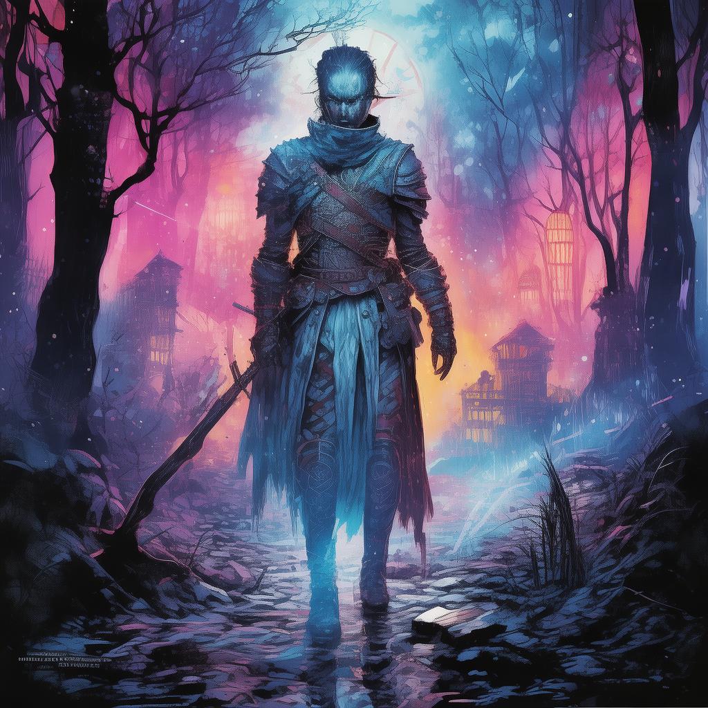The Canvas of Echoes: A Tale of Whispers and Wishes