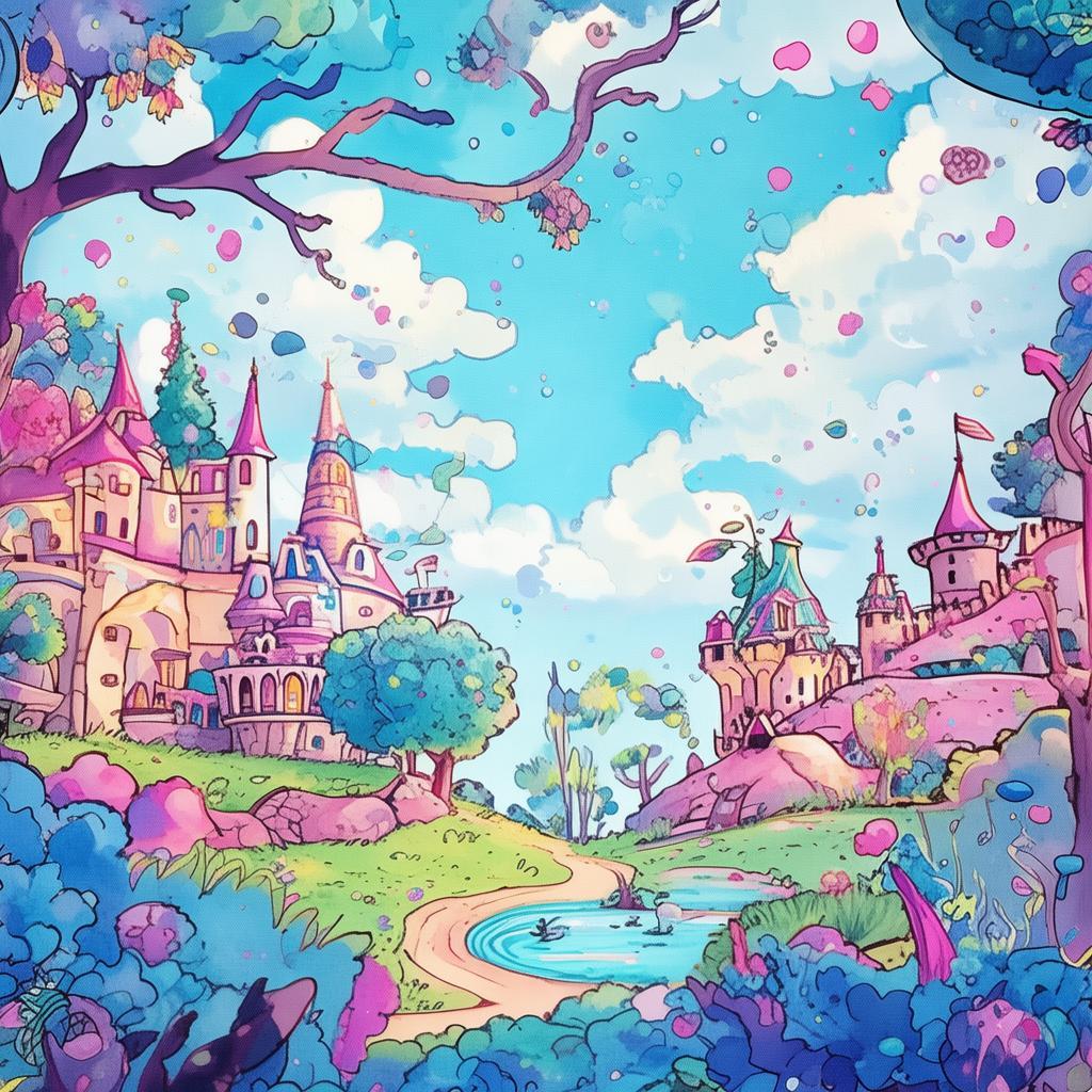 The Enchanted Mirror of the Frozen Kingdom