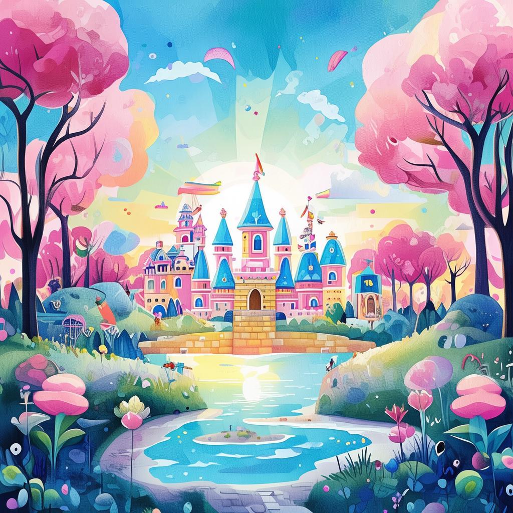 The Enchanted Forest and the Crystal Cavern