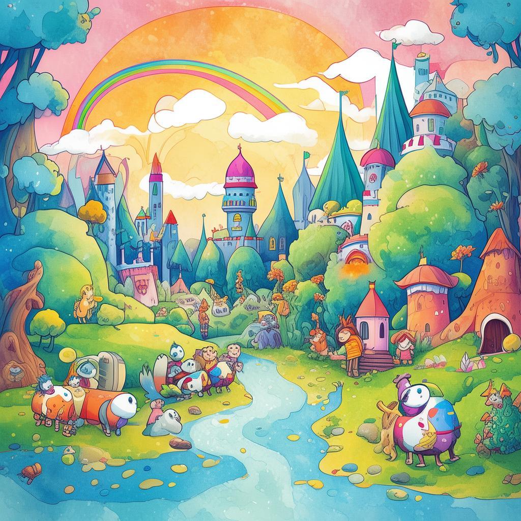 The Time-Twisting Tale of Lily and the Enchanted Hourglass