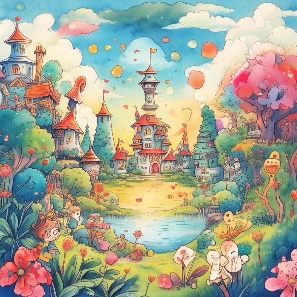 The Enchanted Library of Whimsy