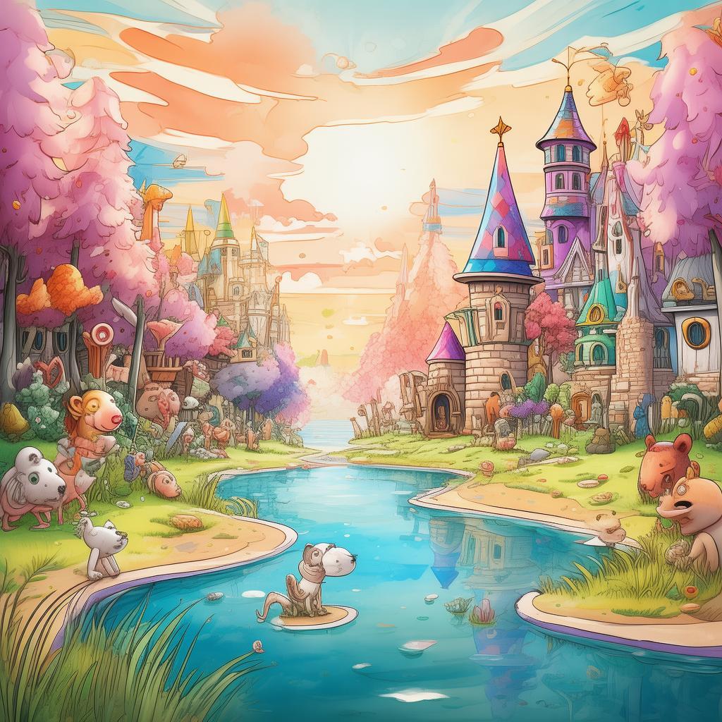 The Pixelated Princess's Enchanted Escape