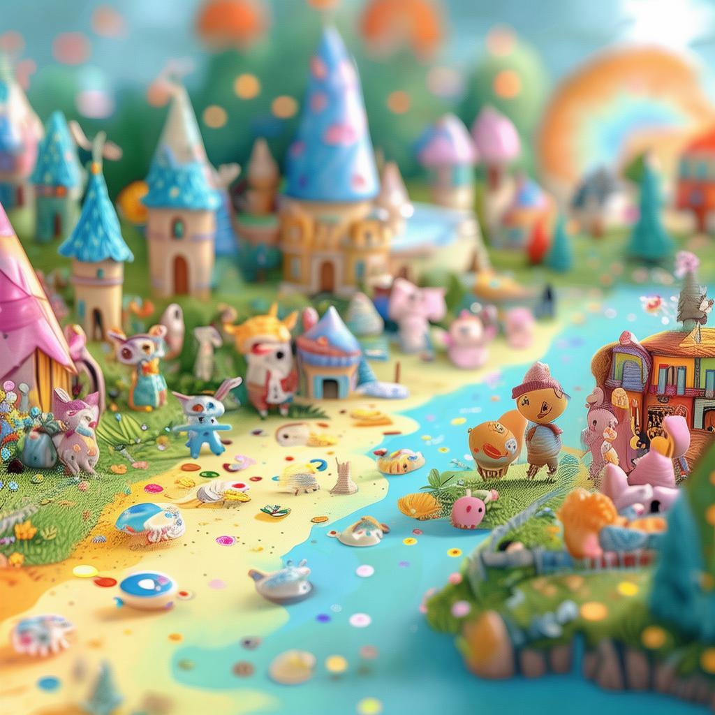 The Enchanted Garden of the Moonlit Night