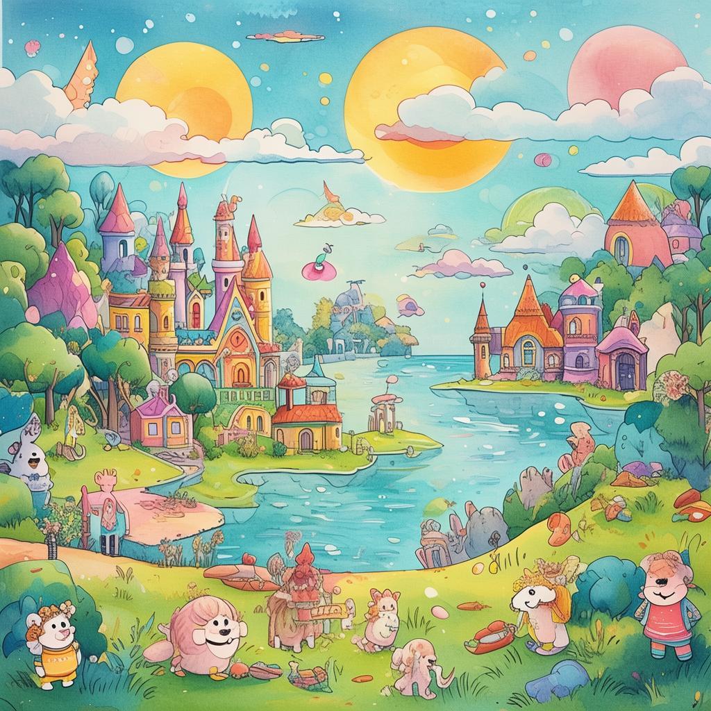 The Mysterious Garden of Rainbow Island