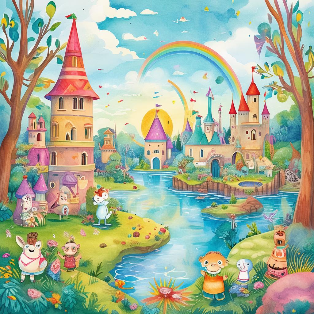 The Enchanted Jungle and the Whispering Wolf