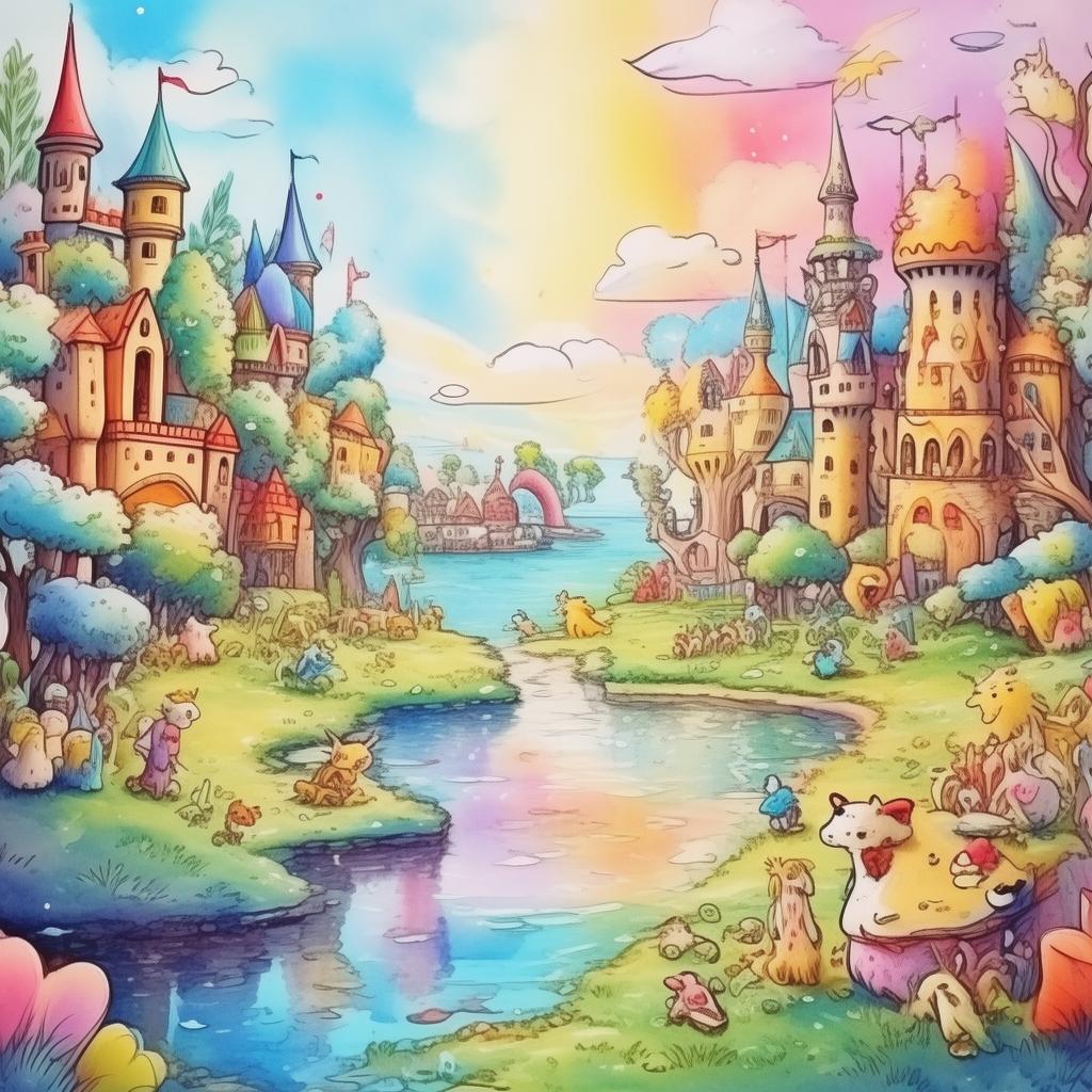 The Enchanted Labyrinth of Luna's Whimsy