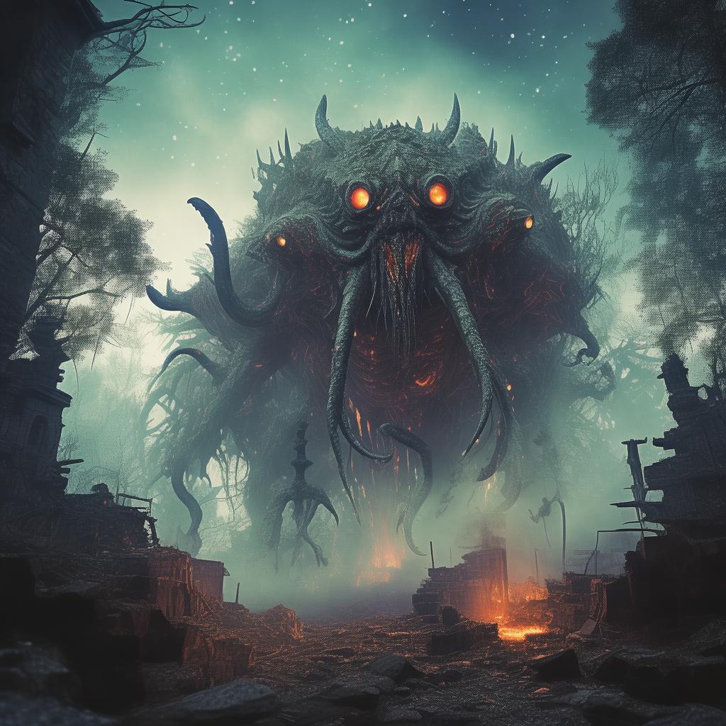The Shadow of the Abyss: A Feline's Unraveling of the Cthulhu Tome
